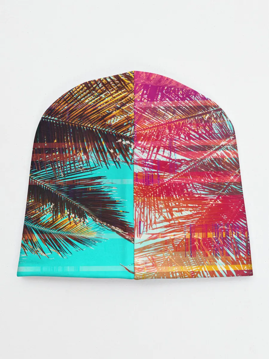 Детская шапка / Palm glitch art