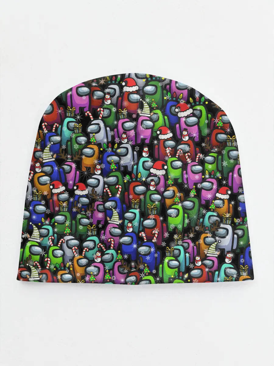 Детская шапка / Among Us. С Новым Годом!