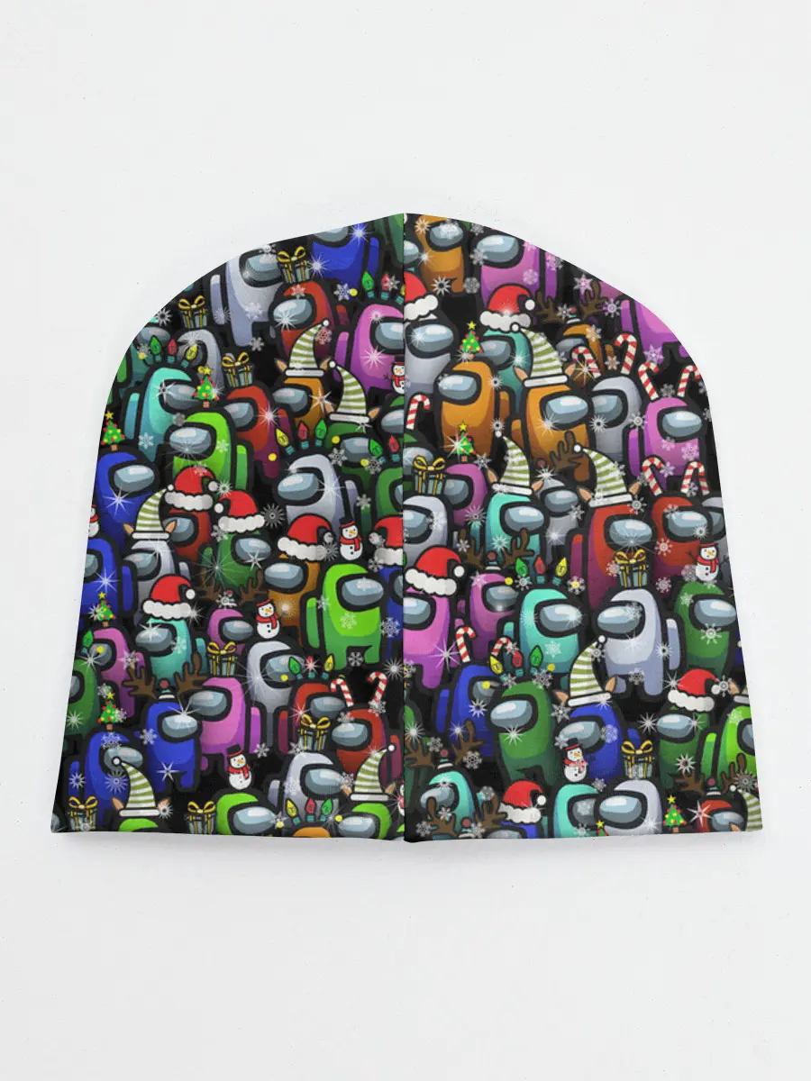 Детская шапка / Among Us. С Новым Годом!