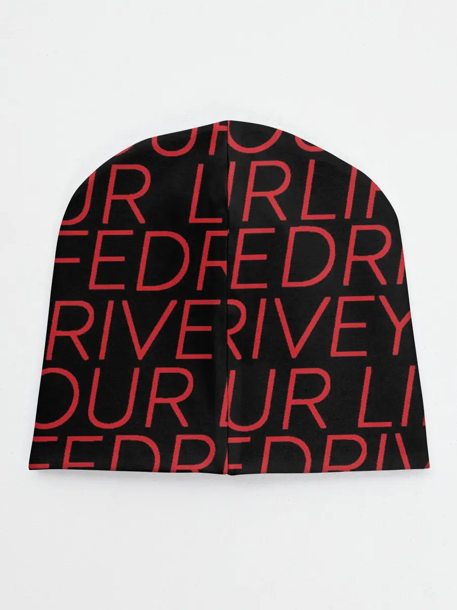 Детская шапка / drive your live red