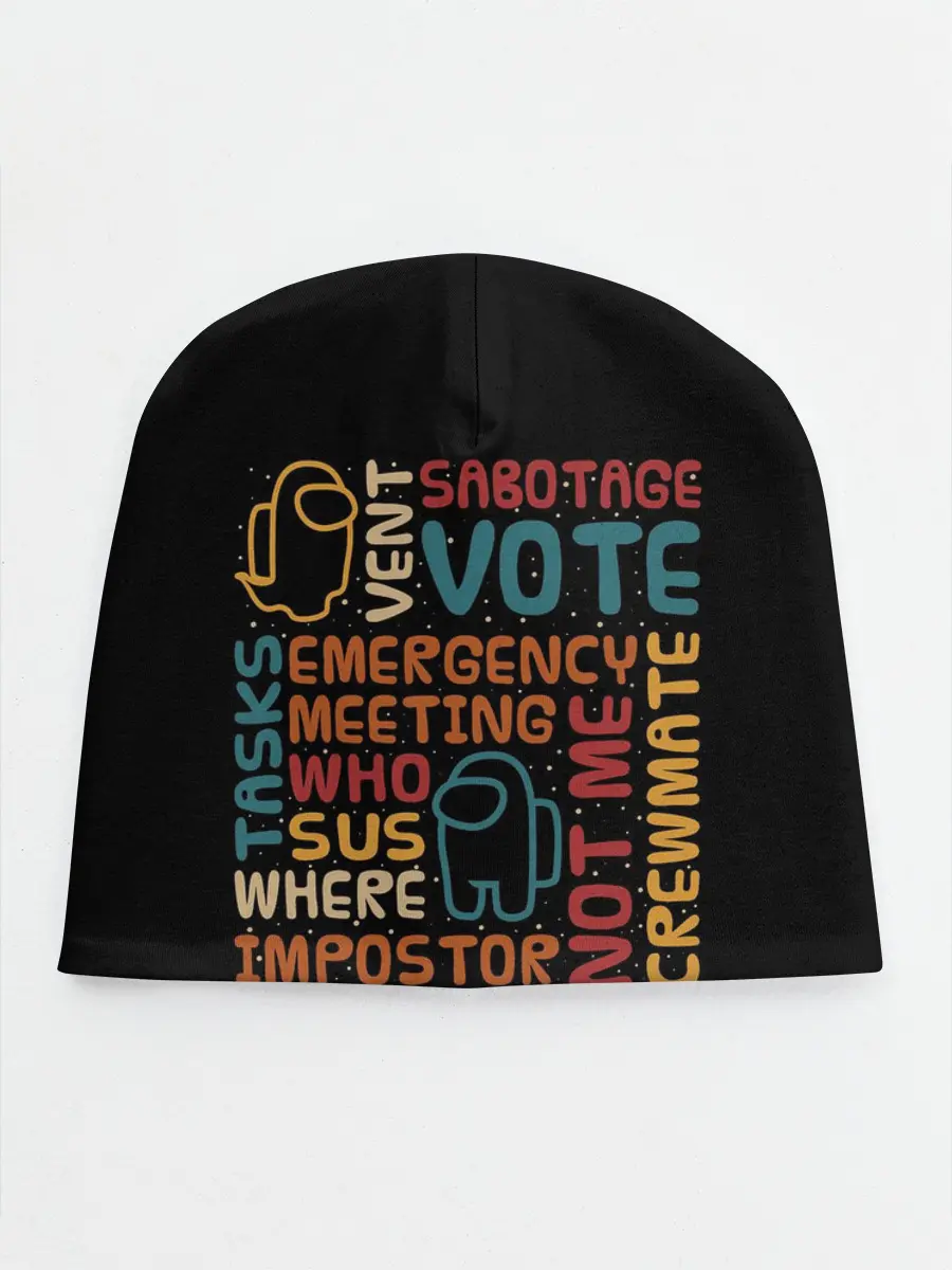 Детская шапка / Among Us