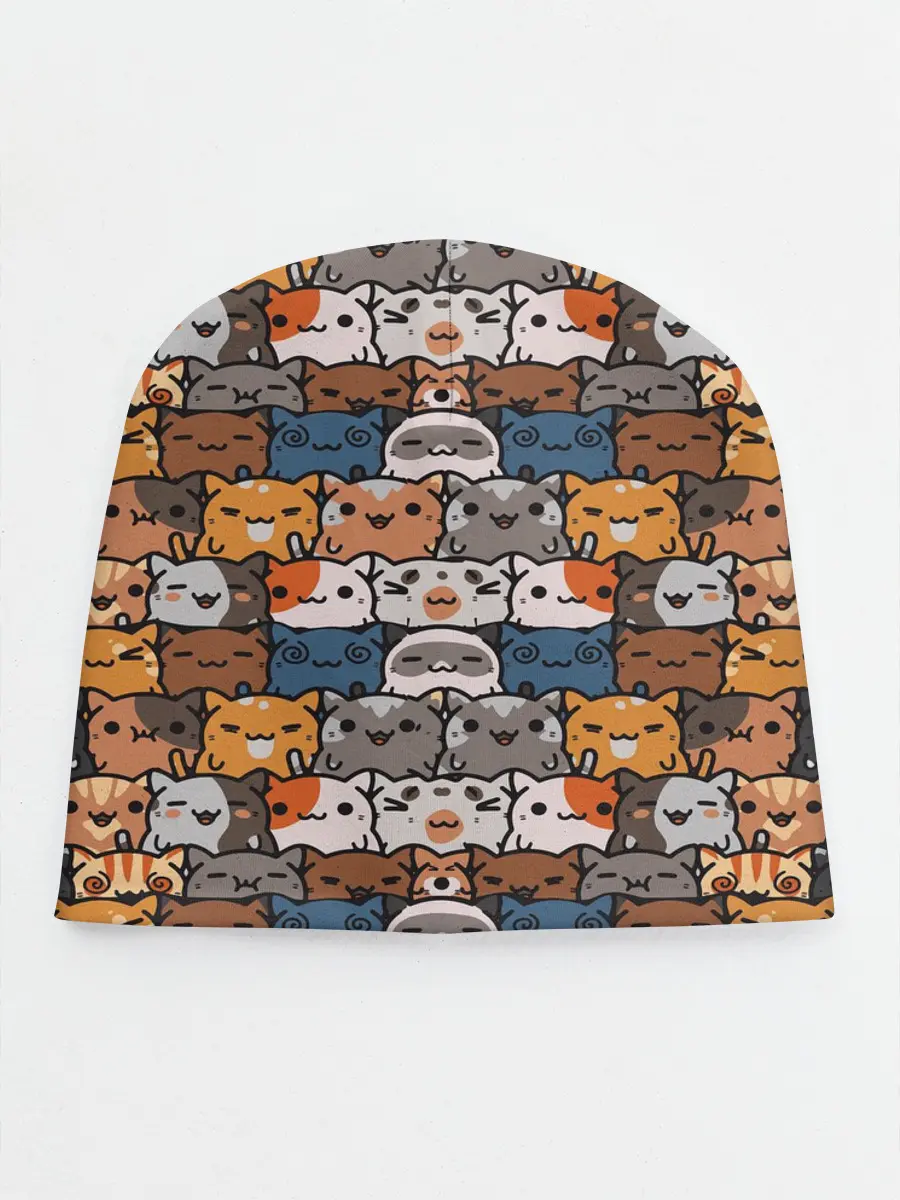 Детская шапка / Котейки