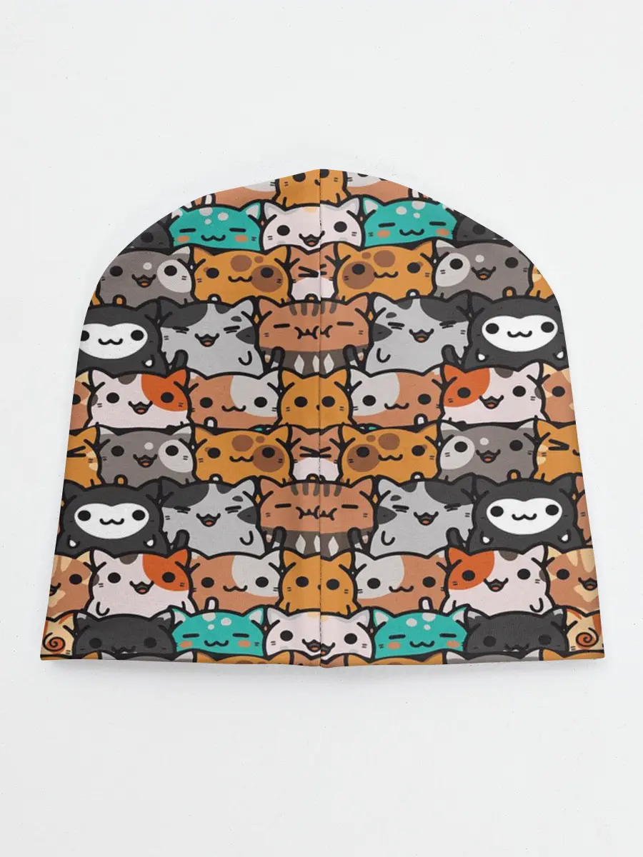 Детская шапка / Котейки