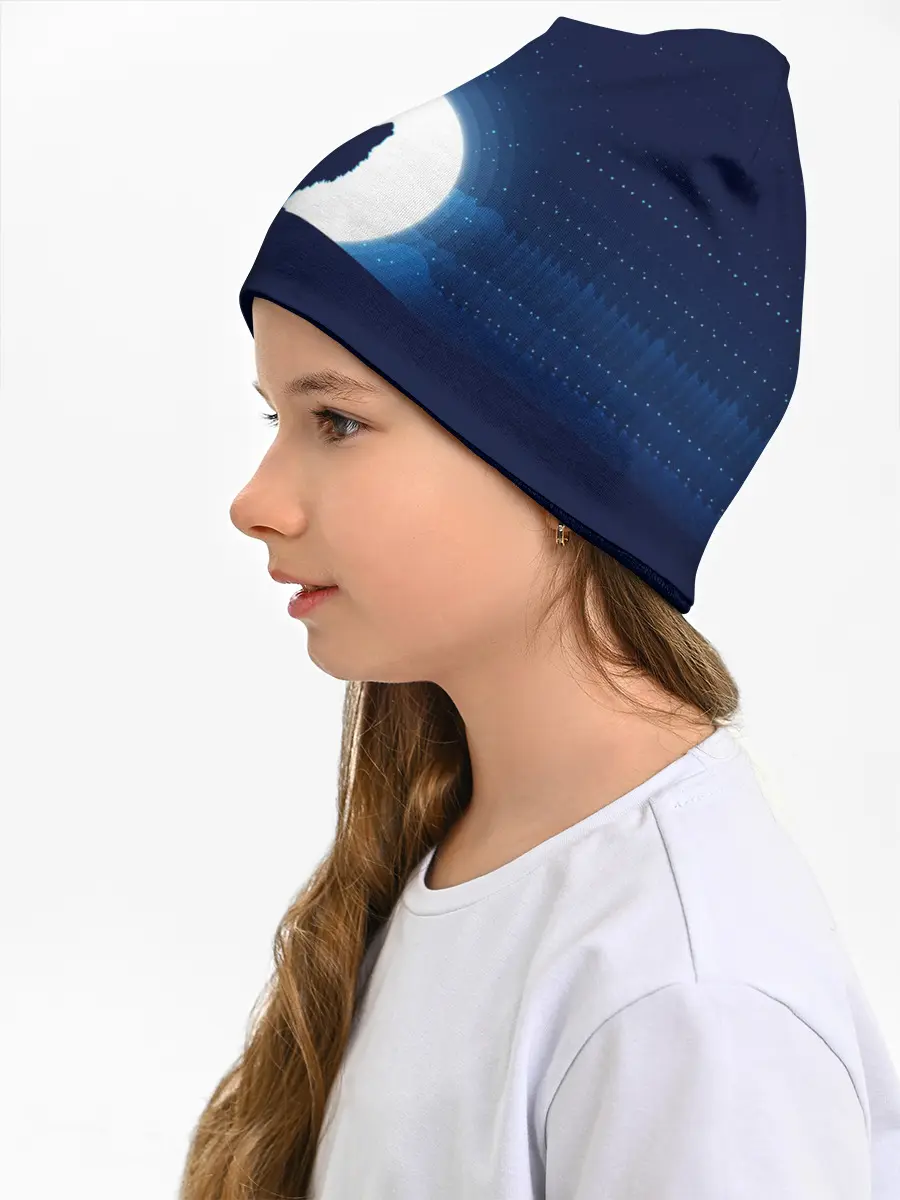 Детская шапка / Воющий на луну