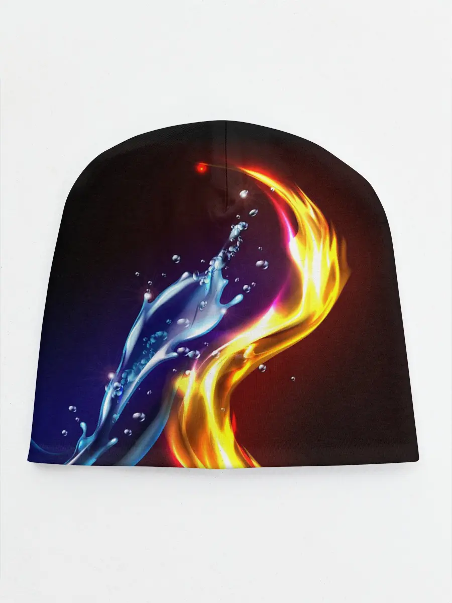 Детская шапка / ОГОНЬ И ВОДА