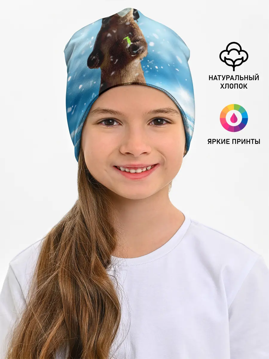 Детская шапка / Зимний мишка в реалиях 2020 г.