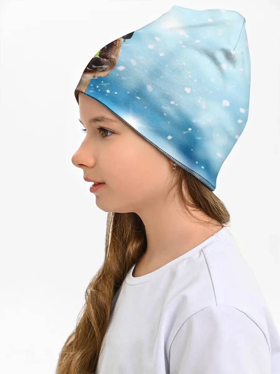 Детская шапка / Зимний мишка в реалиях 2020 г.