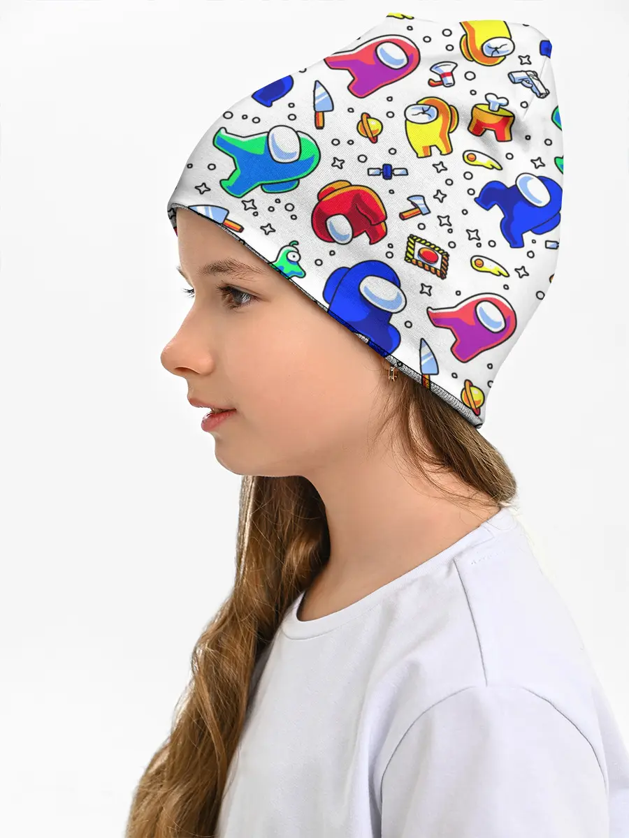 Детская шапка / AMONG US