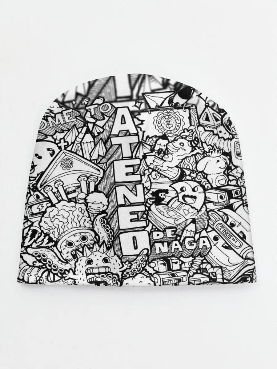 Детская шапка / Doodle граффити