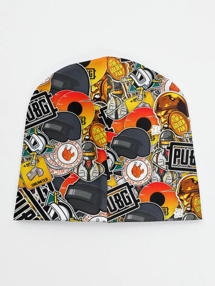 Детская шапка / PUBG STICKER
