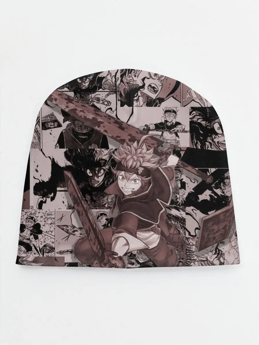 Детская шапка / ASTA manga monochrome pages