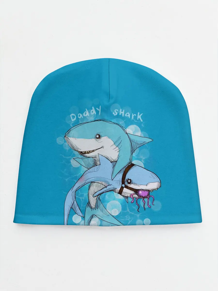 Детская шапка / Dady Shark