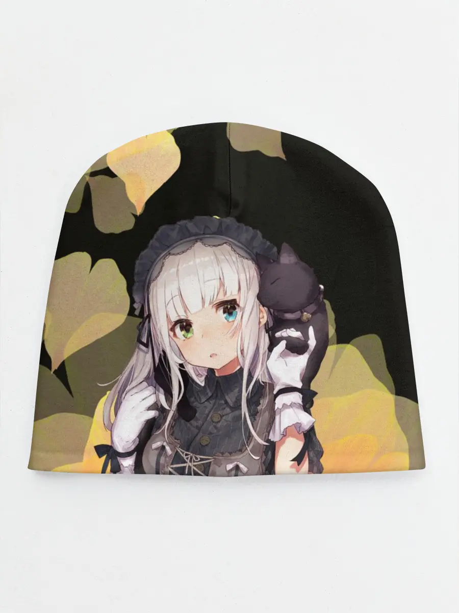 Детская шапка / Аниме девушка в интересном наряде