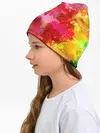Детская шапка / Брызги красок