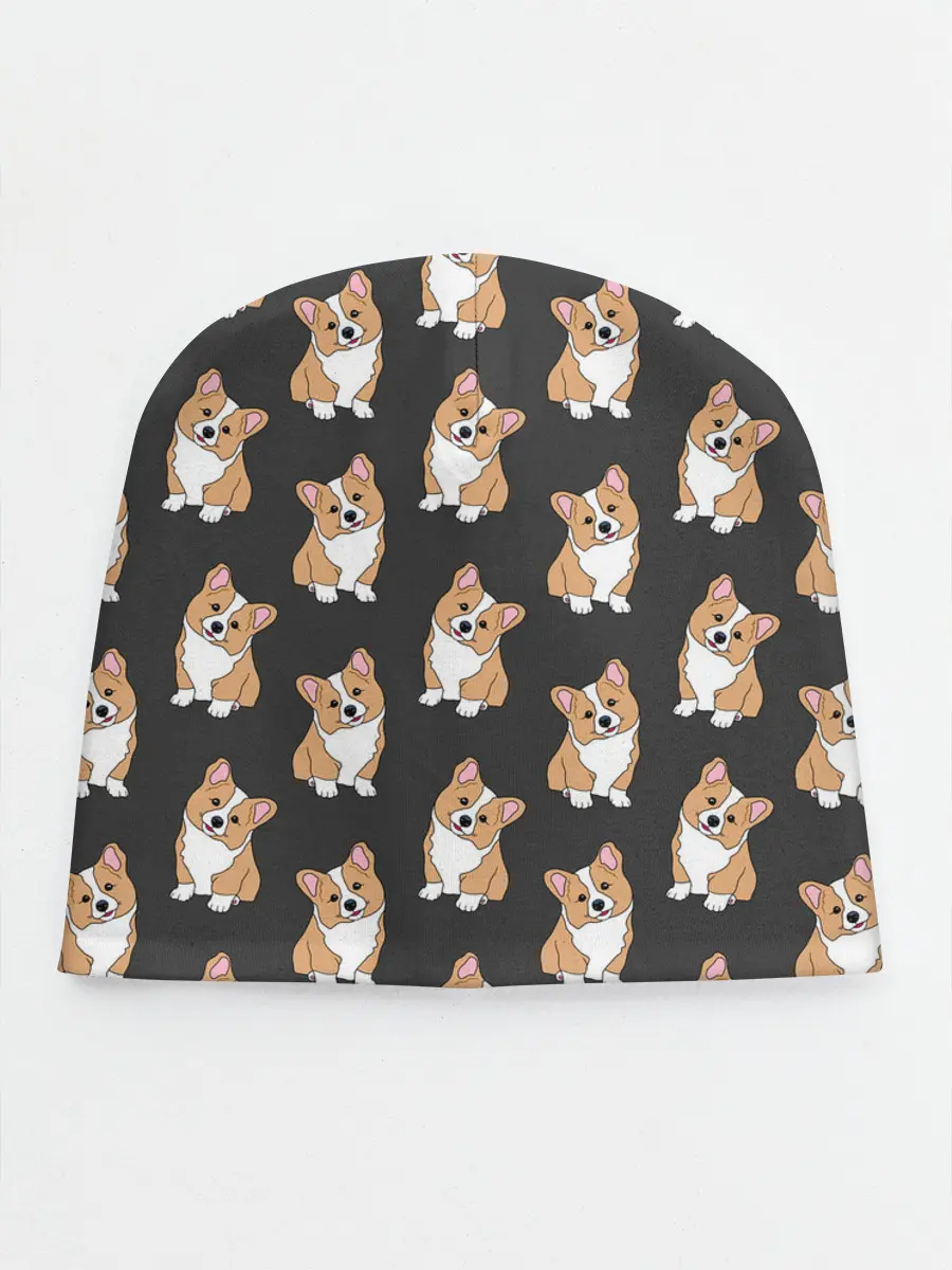 Детская шапка / Корги малыши