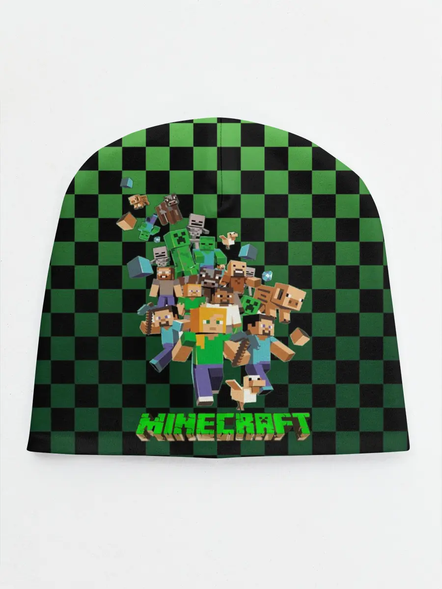 Детская шапка / Minecraft