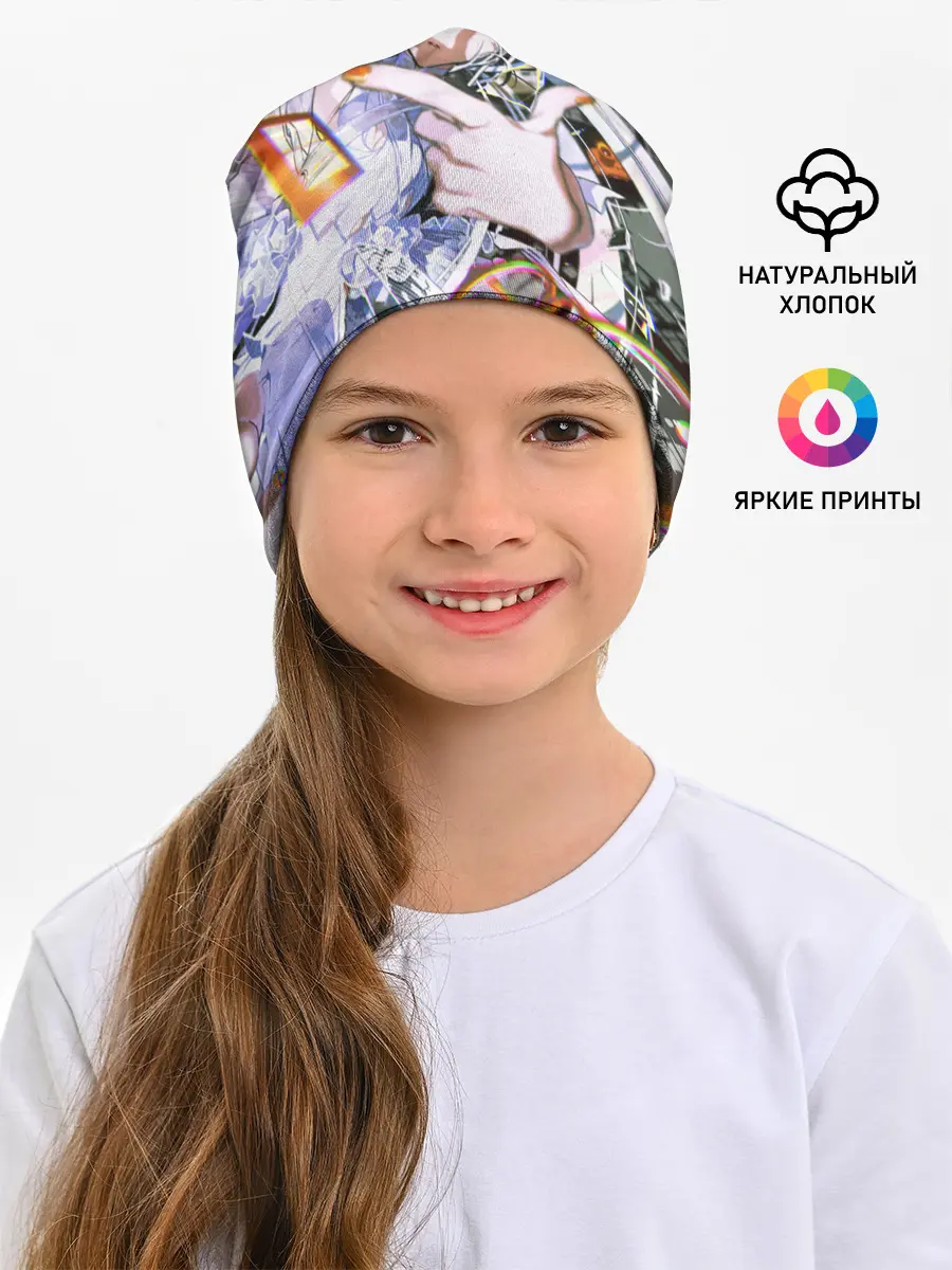 Детская шапка / Anime girl art