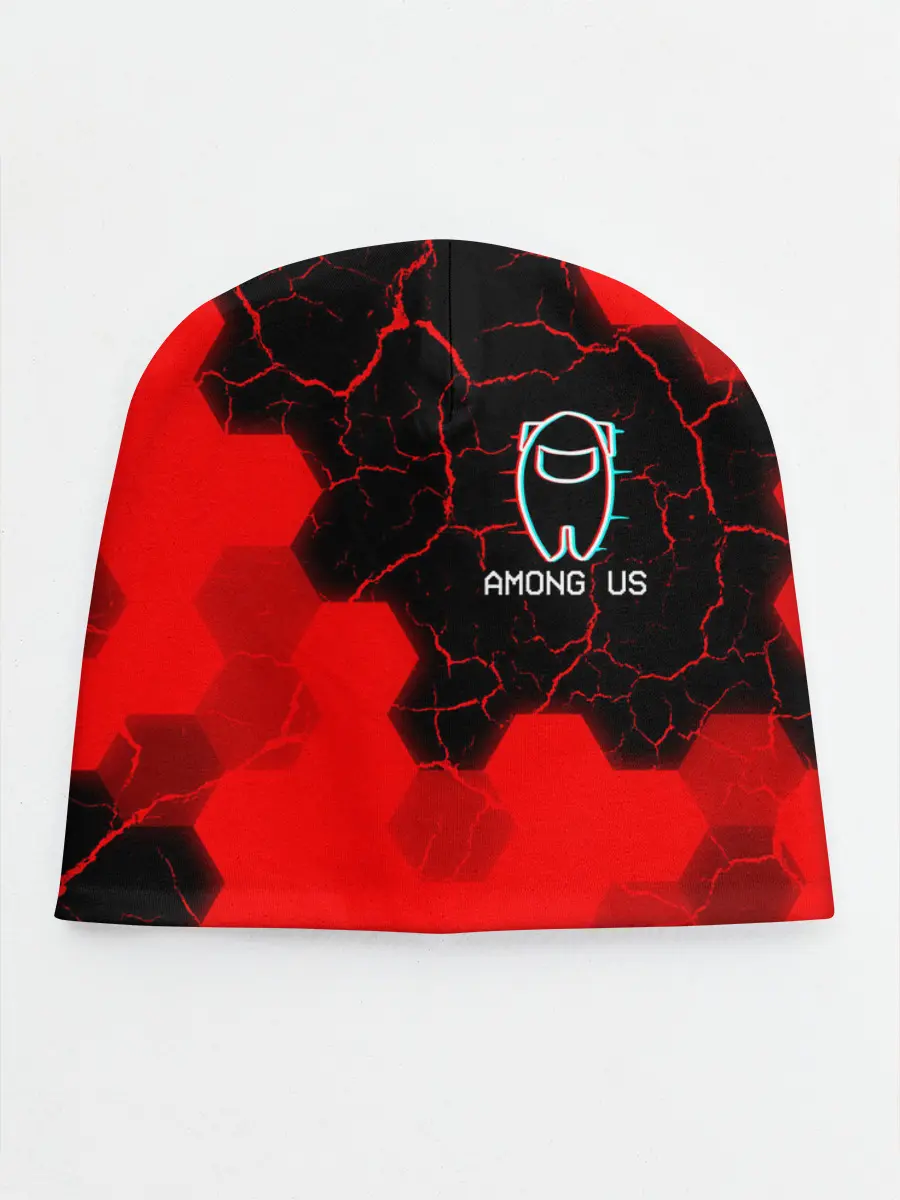 Детская шапка / AMONG US / АМОНГ АС