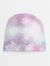 Детская шапка / снежинки