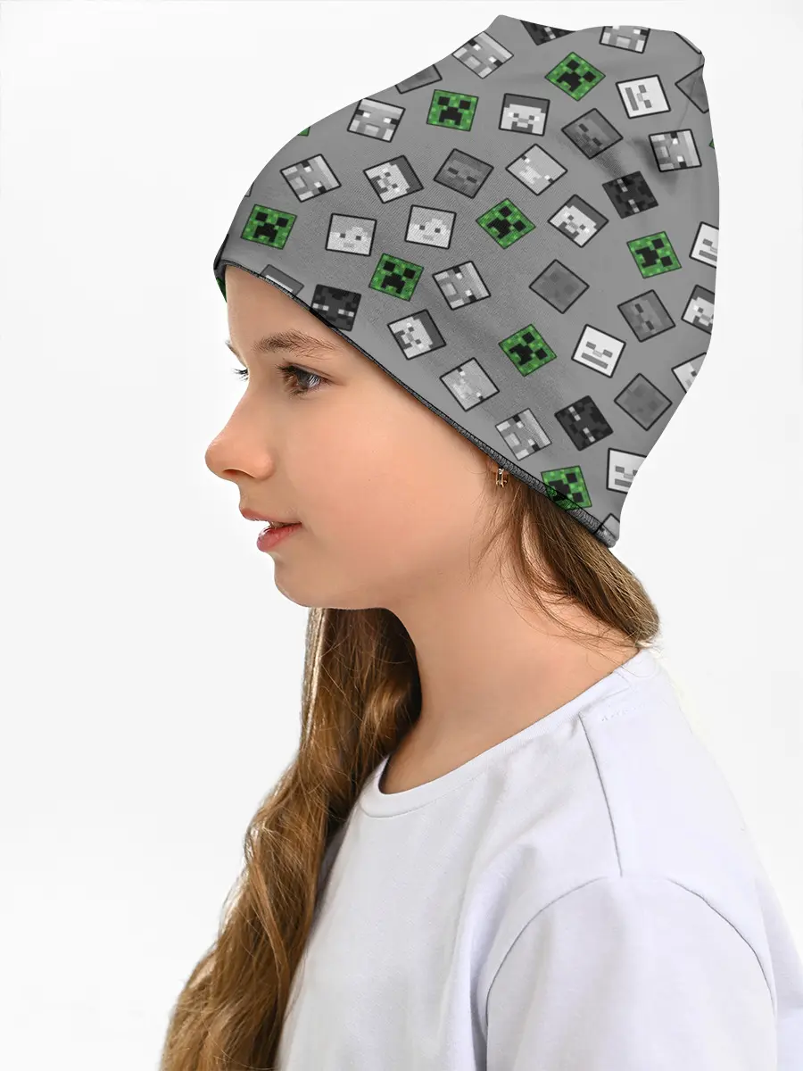 Детская шапка / Minecraft