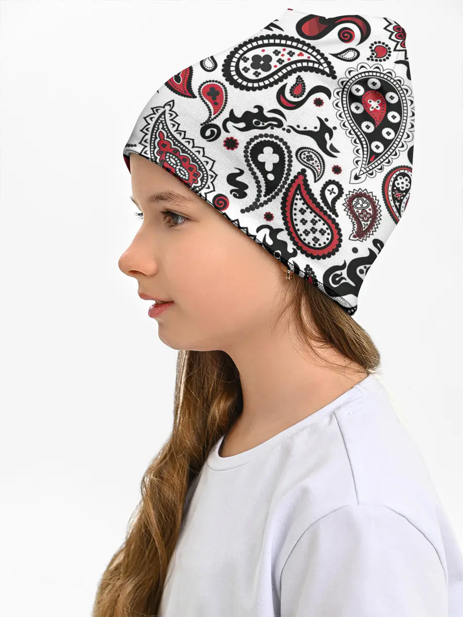 Детская шапка / Молекулярный рисунок