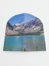 Детская шапка / Горное озеро