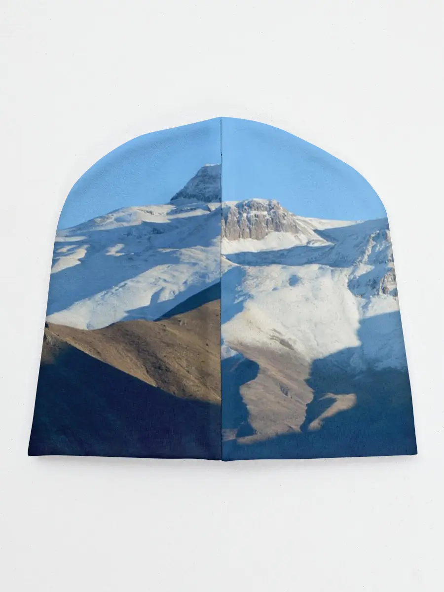 Детская шапка / Снежные горы