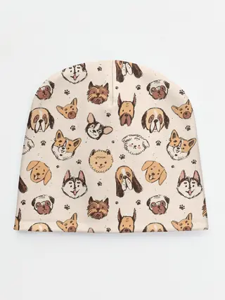 Детская шапка / Хипстерские собачки