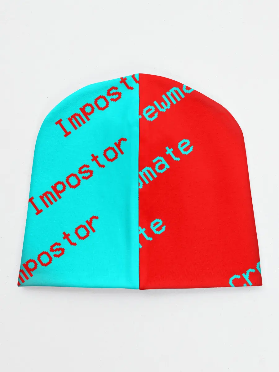 Детская шапка / AMONG US - Impostor/Crewmate