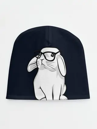 Детская шапка / Кролик Хипстер