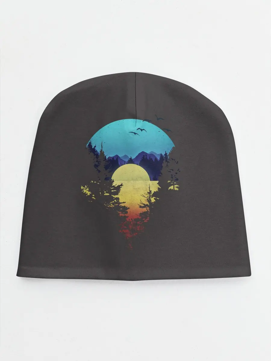 Детская шапка / Закат