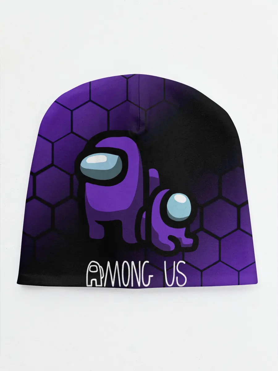 Детская шапка / AMONG US - DARK