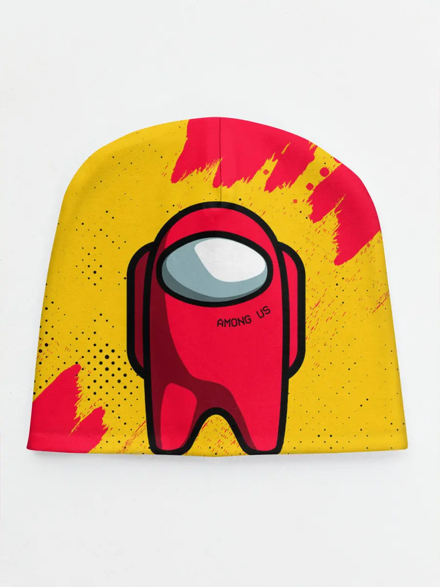 Детская шапка / AMONG US - КРАСНЫЙ