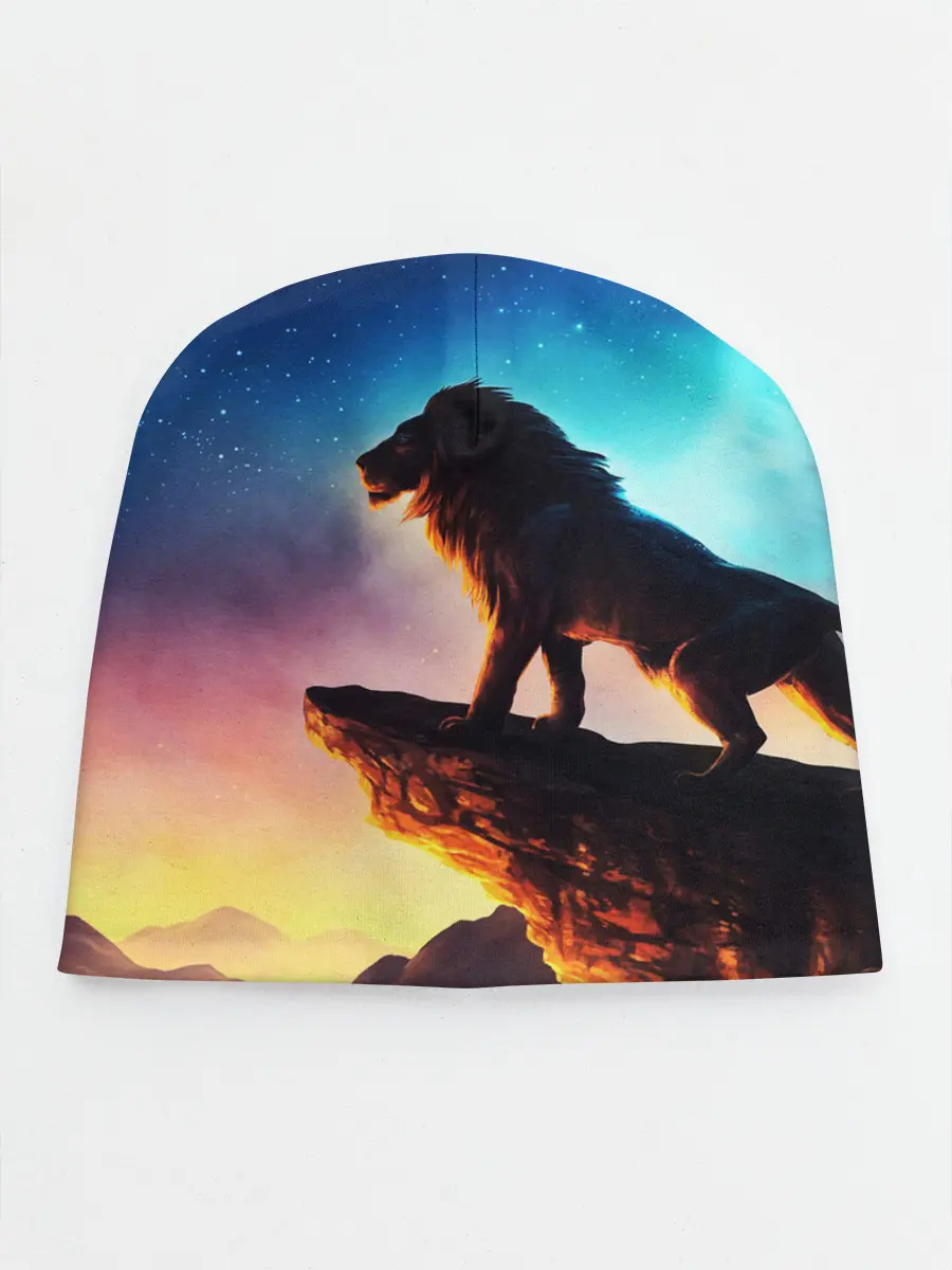 Детская шапка / Лев