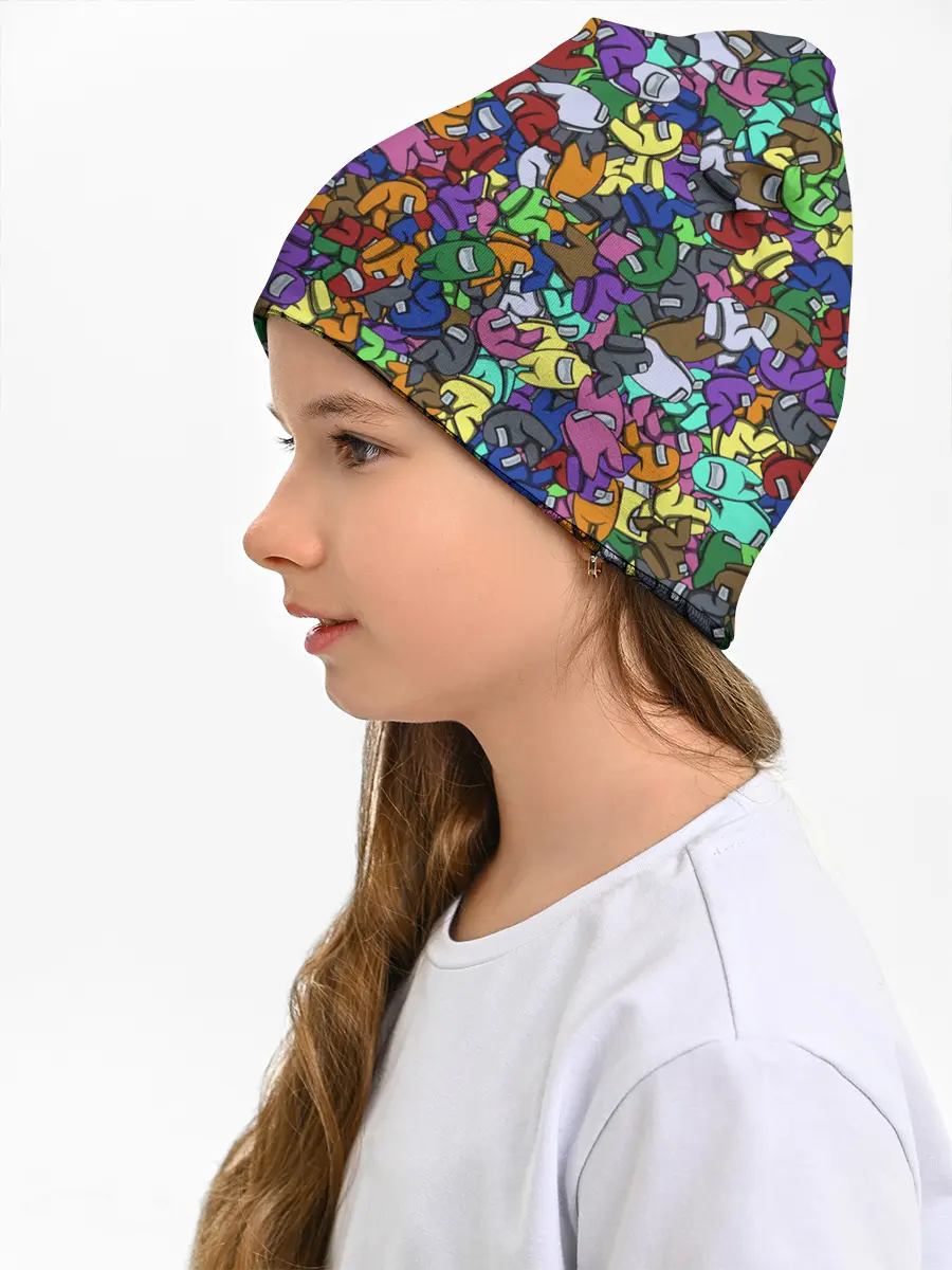 Детская шапка / Among Us Overload