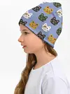 Детская шапка / Котики