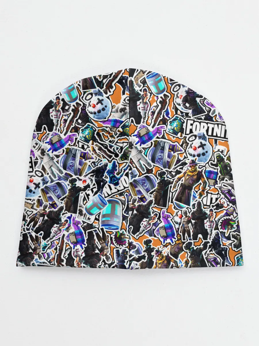 Детская шапка / Fortnite Sticker Bombing
