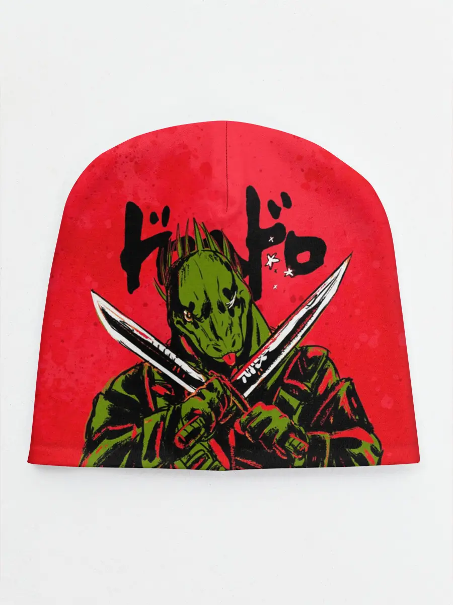 Детская шапка / зеленый Кайман