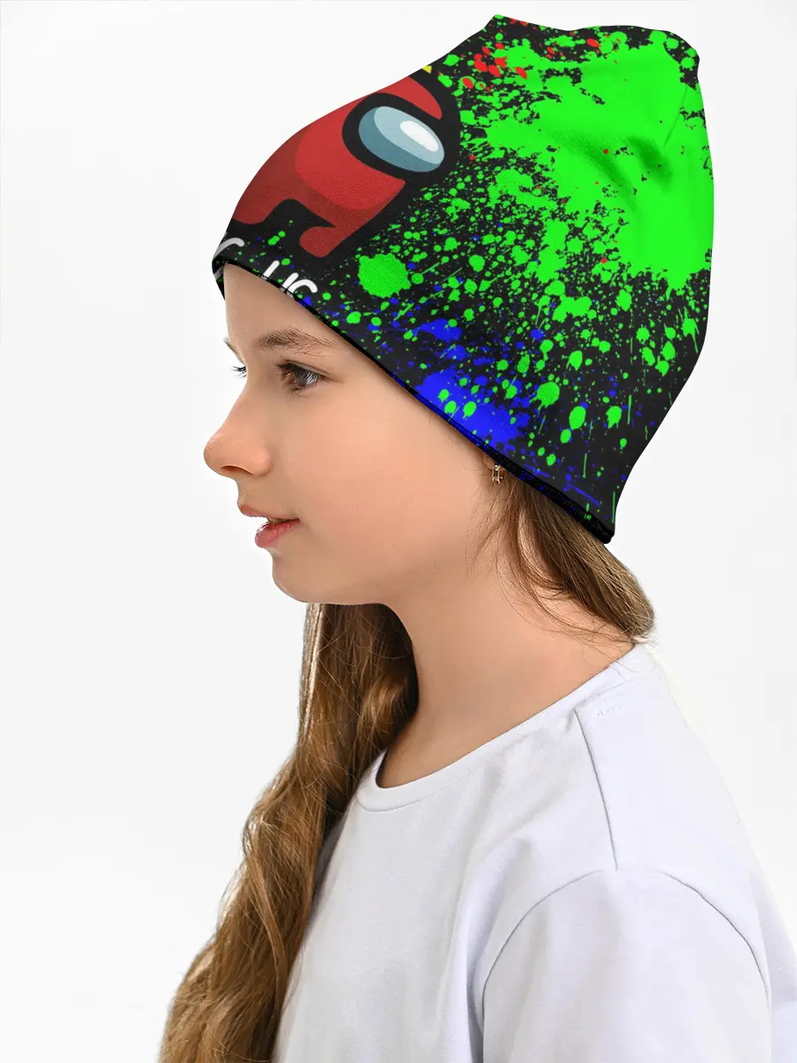 Детская шапка / AMONG US