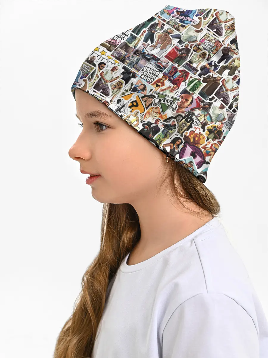 Детская шапка / GTA Sticker Bombing