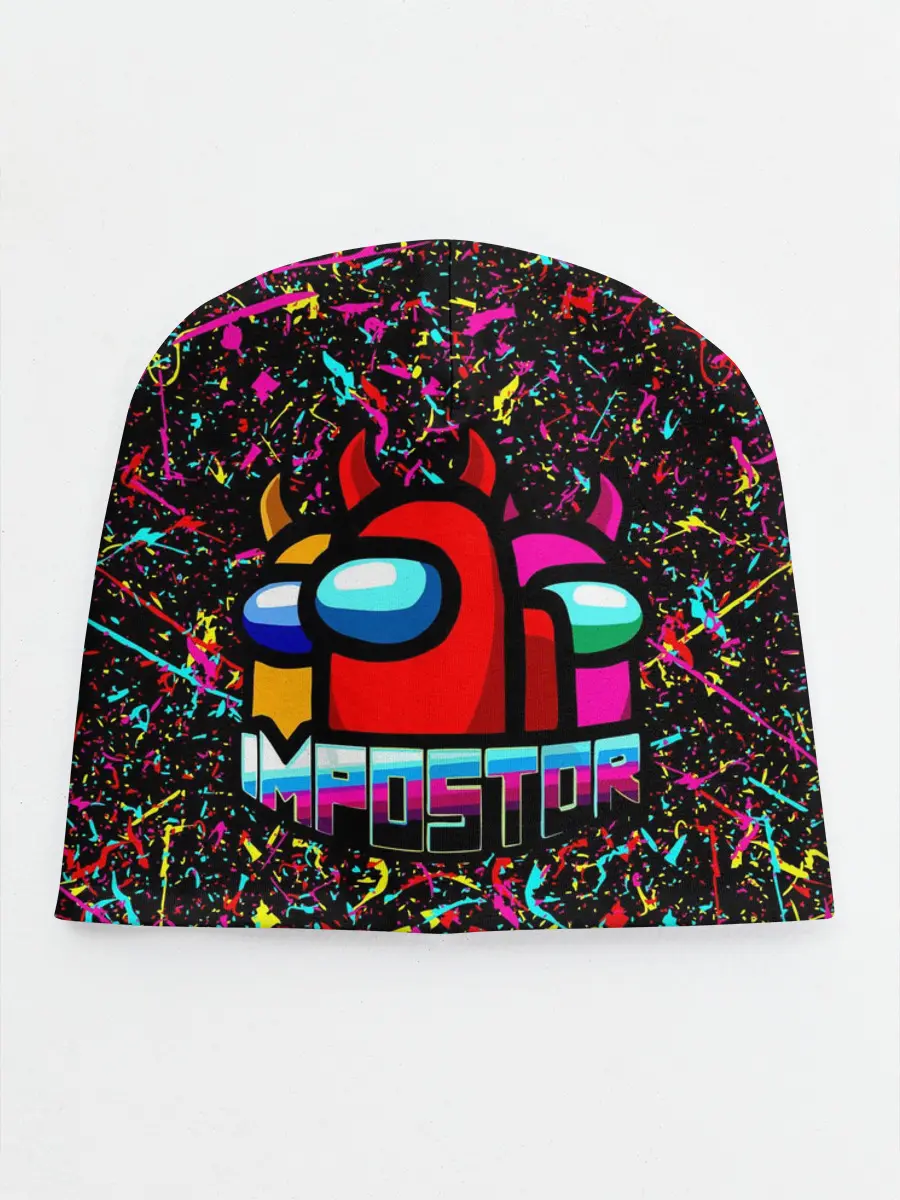 Детская шапка / AMONG US