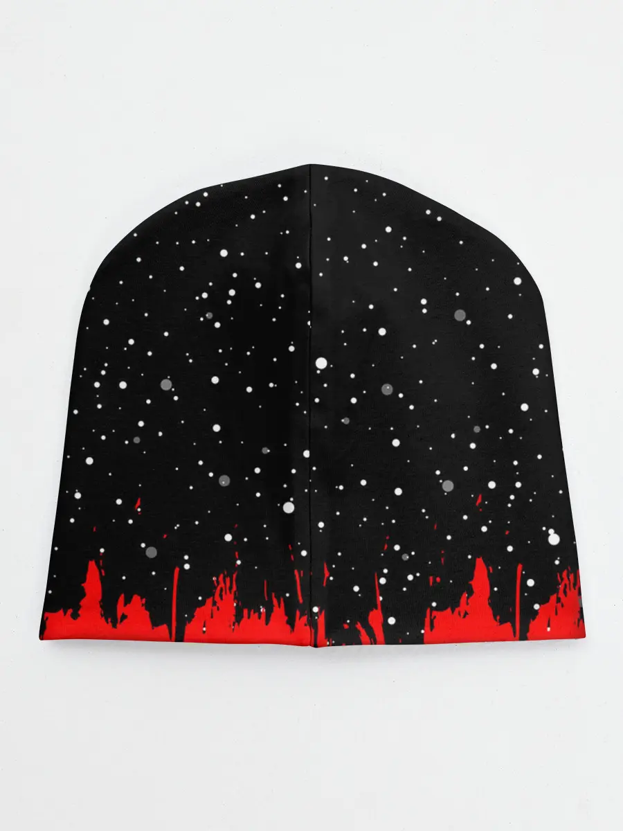 Детская шапка / AMONG US - НЕ ВЕРЬ НИКОМУ