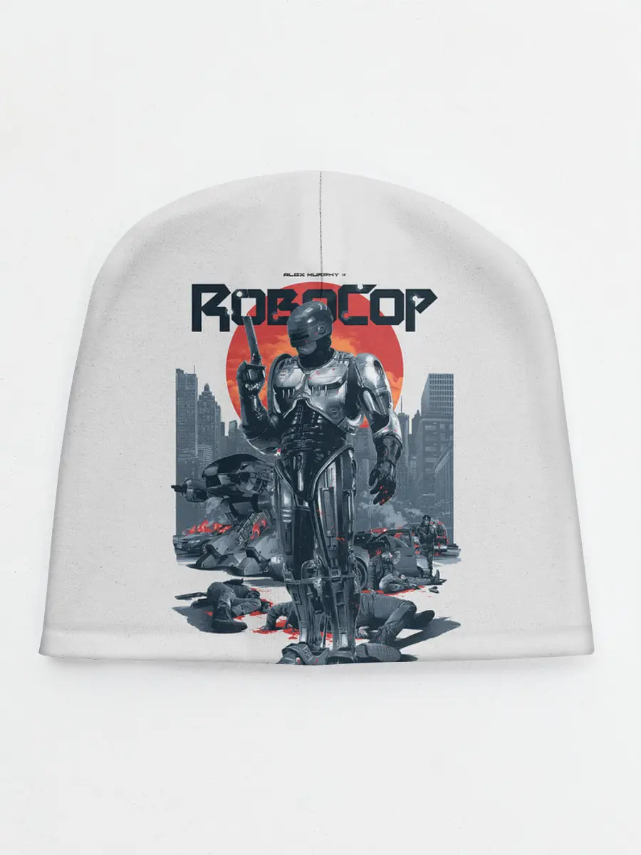 Детская шапка / Робот полицейский