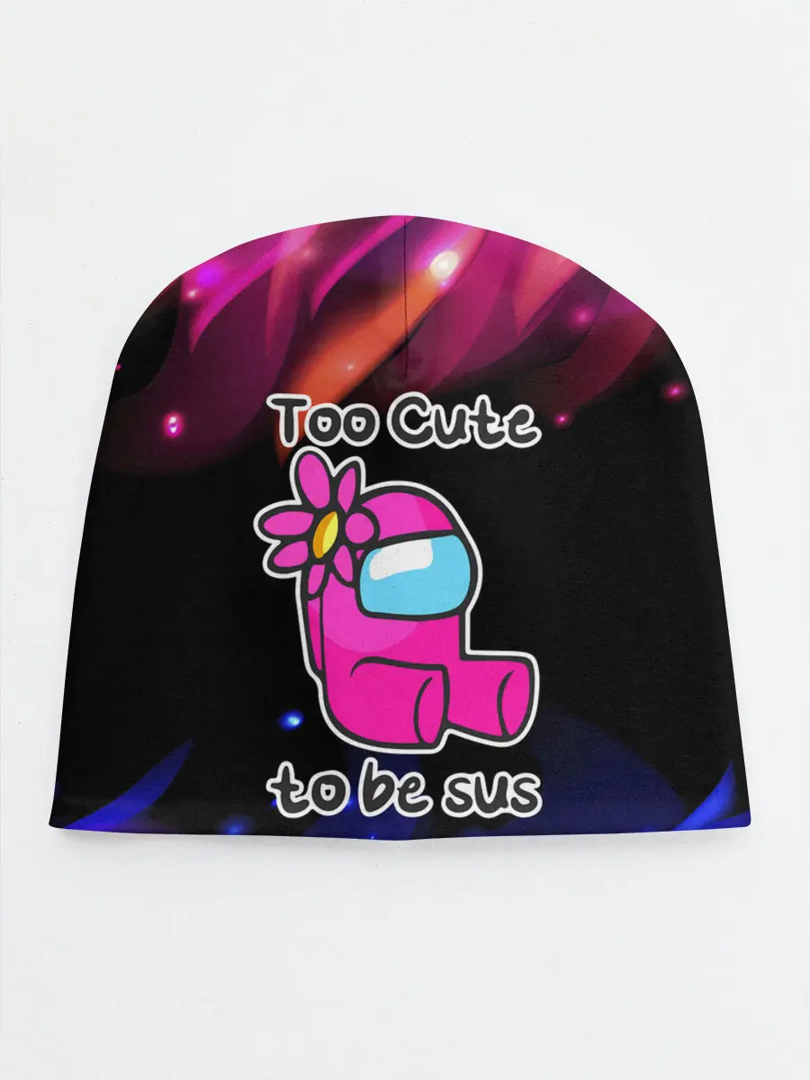 Детская шапка / Pink Among Us.