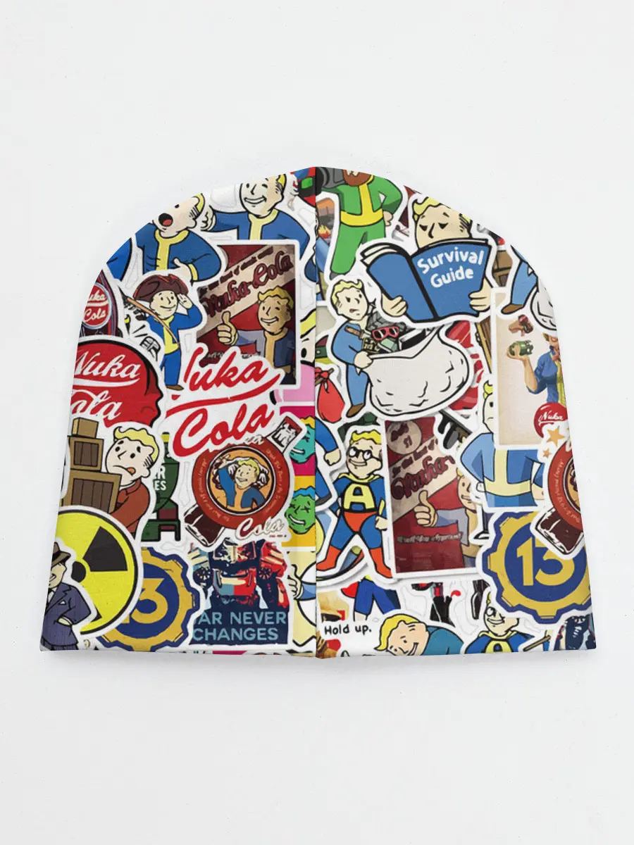 Детская шапка / FALLOUT STICKER BOMBING