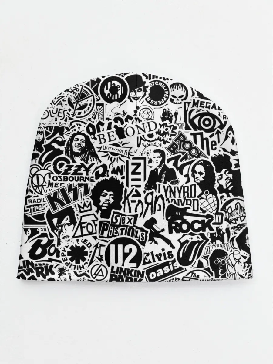 Детская шапка / Rock Band Logos