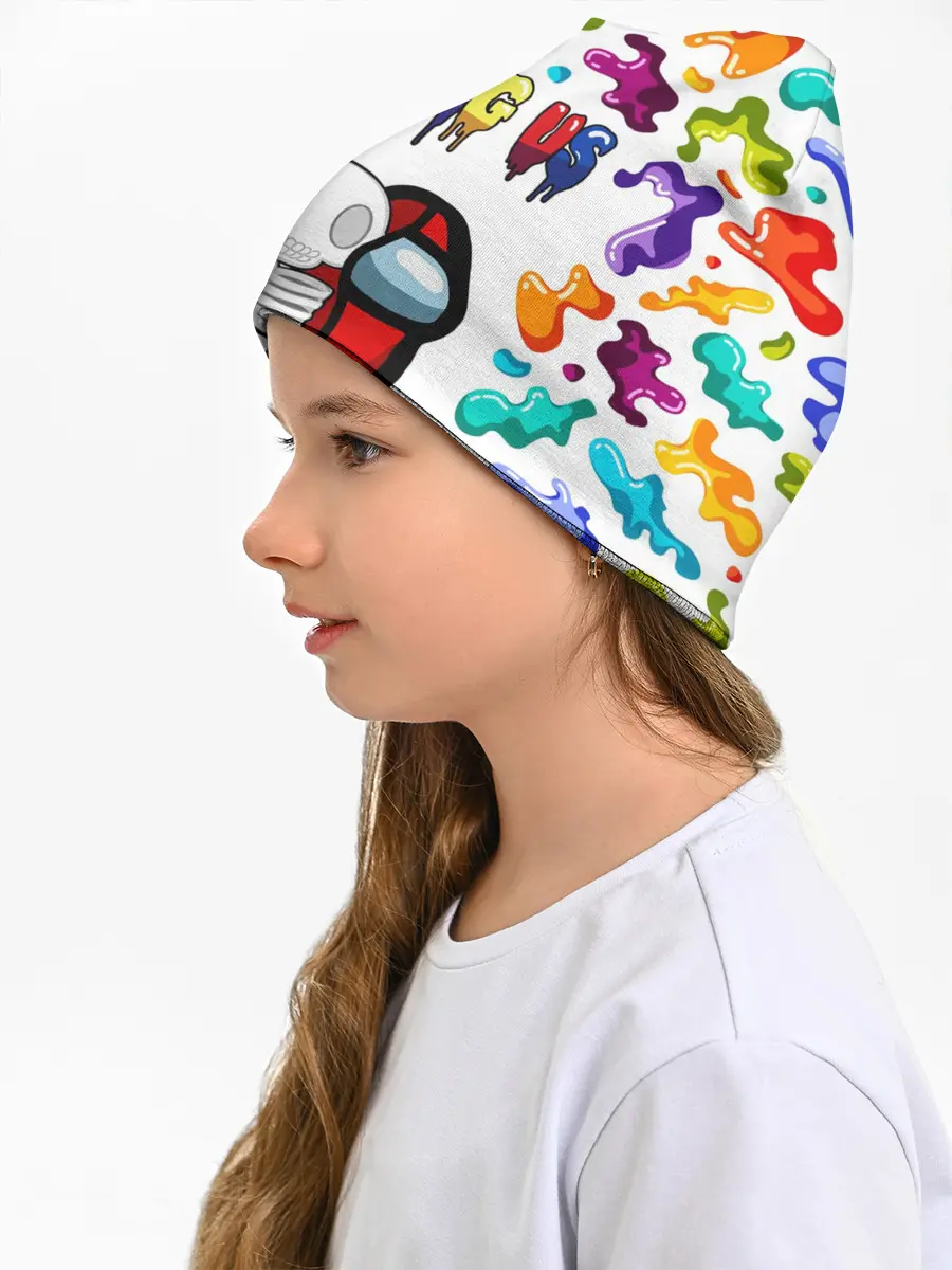 Детская шапка / AMONG US