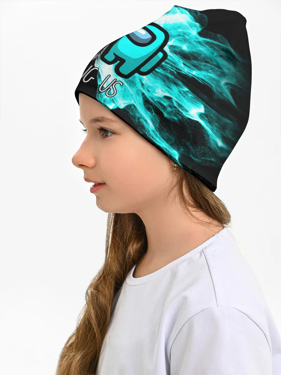 Детская шапка / AMONG US - БИТВА ОГНЕЙ