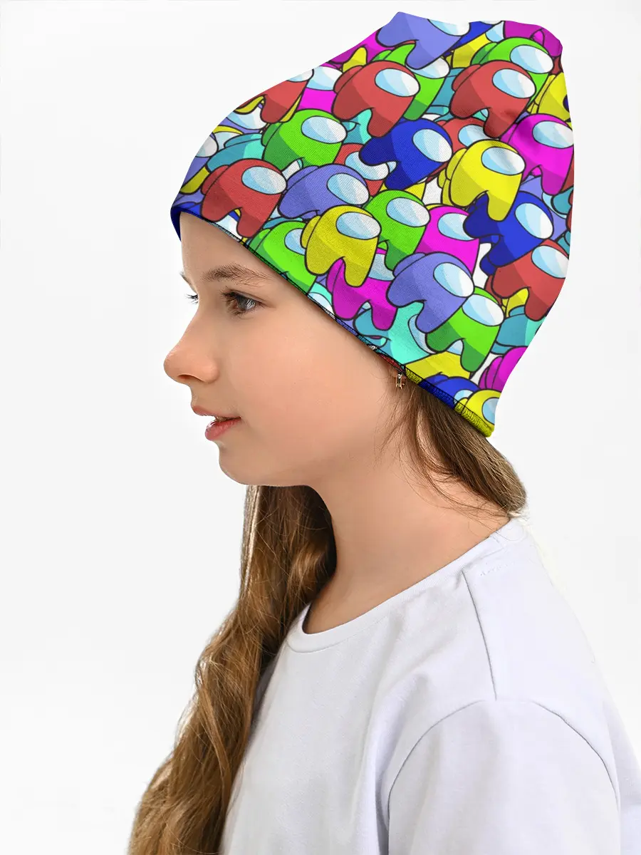 Детская шапка / AMONG US