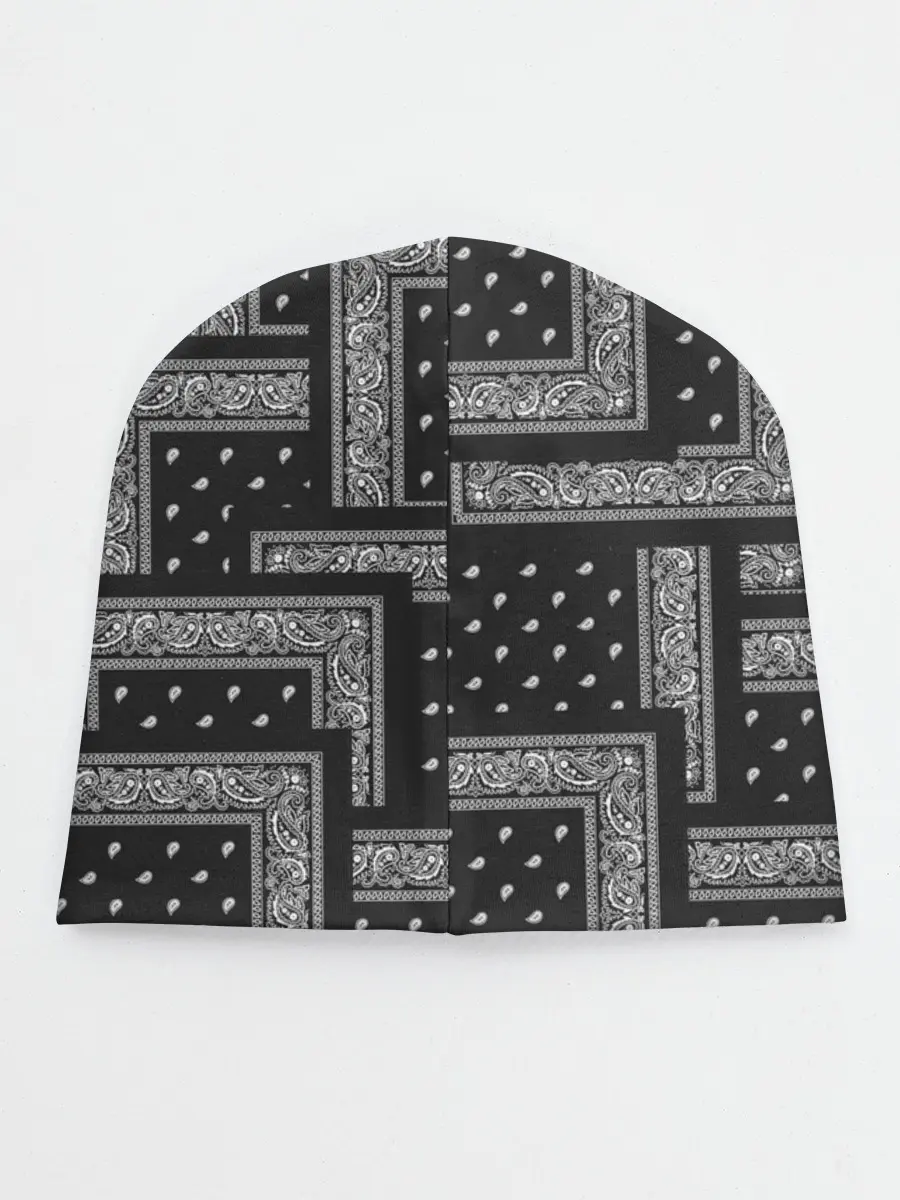 Детская шапка / 3D Бандана v.black